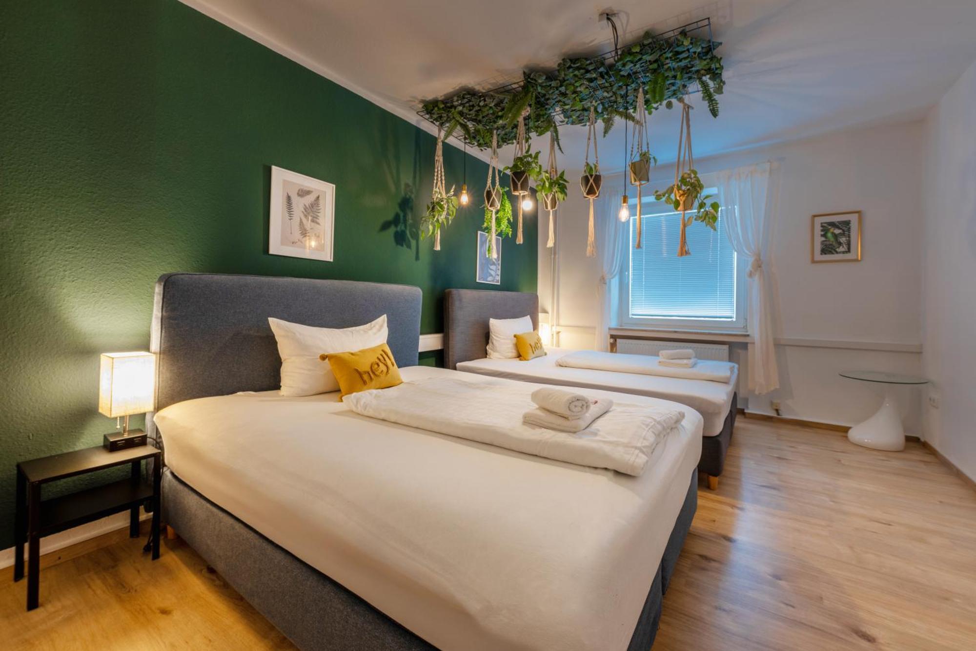 Stay Awesome - Urban Jungle Apartment Zentral, Wilhelmshoehe 卡塞尔 外观 照片